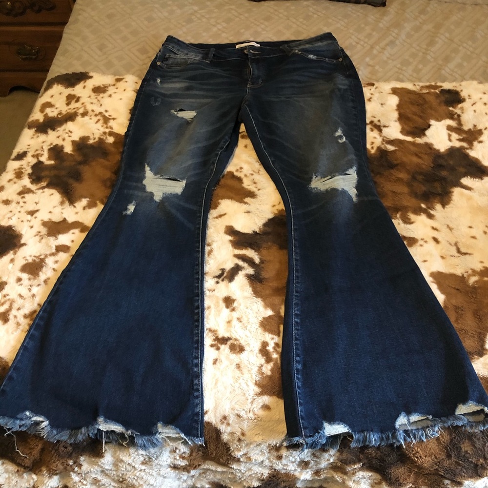 Kancan flare jeans